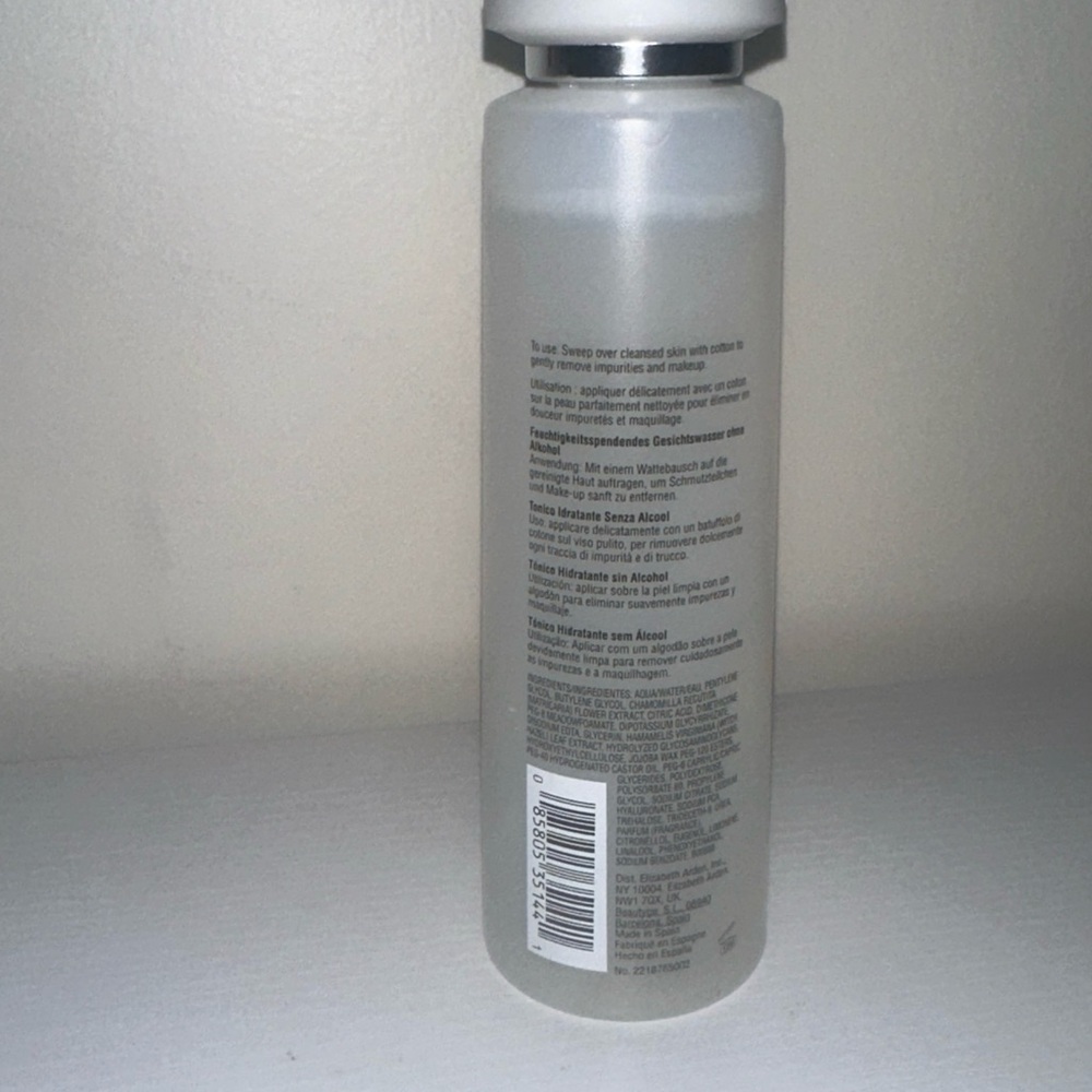 Elizabeth Arden Hydra-Splash Toner Bottle White Silver - Picture 4 of 4